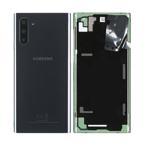 Galaxy Note 10 Back Cover Black