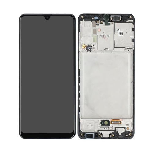 Samsung Galaxy A31 Screen med LCD-display - svart