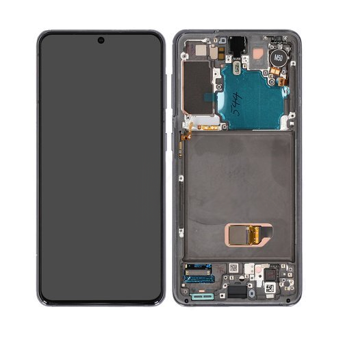 Samsung Galaxy S21 5G Display LCD with Front Camera - Phantom Grey