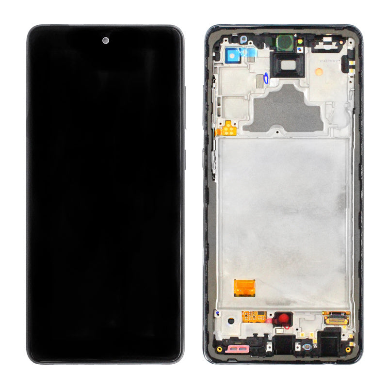 Galaxy A72 Display (without battery) - Awesome Black