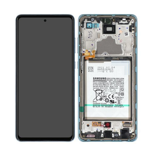Galaxy A72 Display Awesome Blue