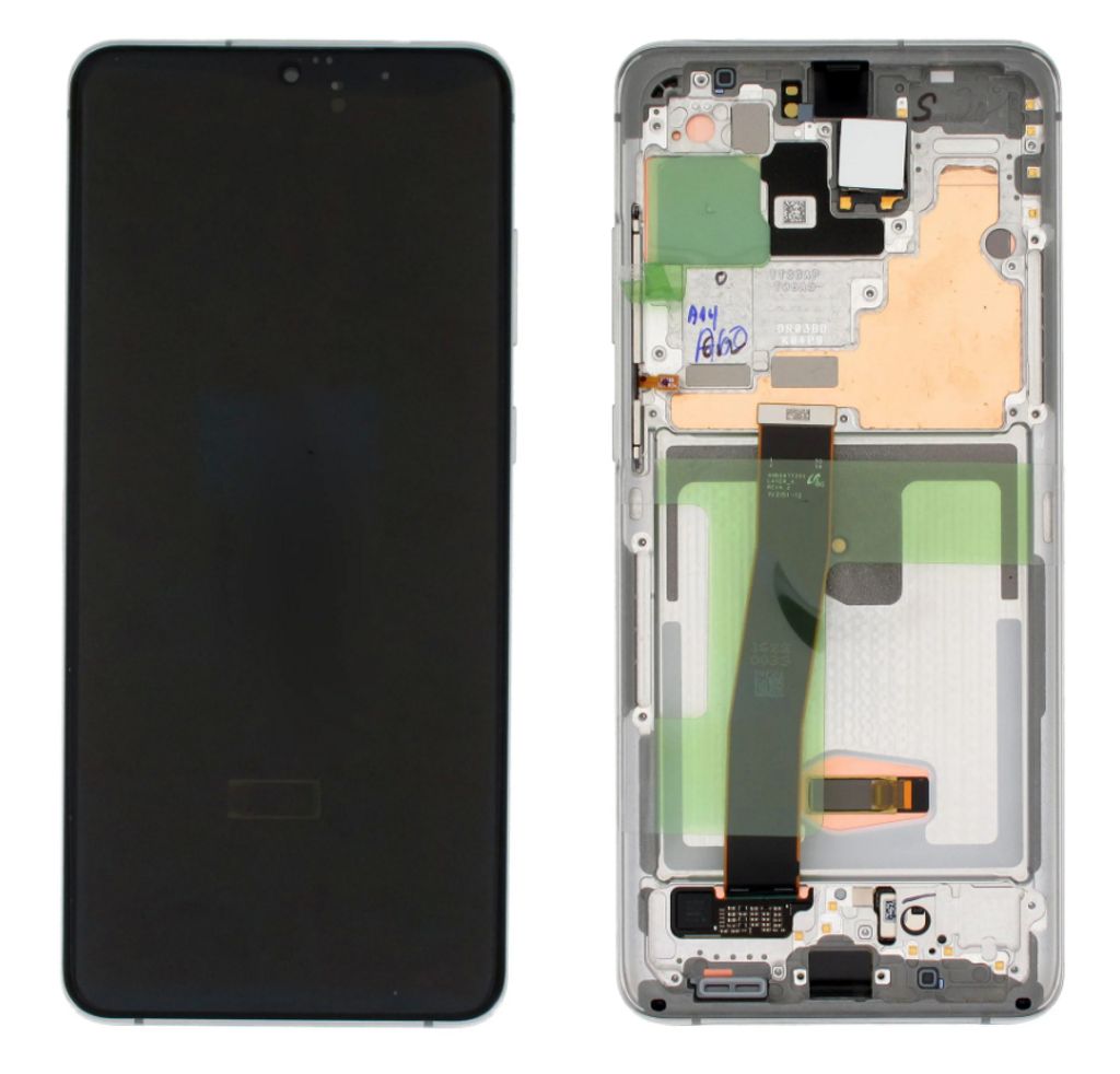 Samsung Galaxy S20 Ultra LCD Screen Without Front Camera - Cloud White