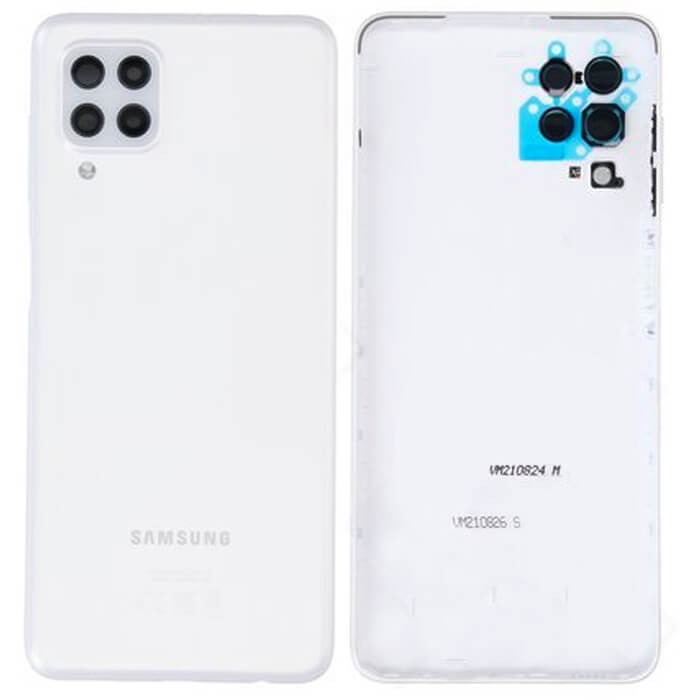 Samsung Galaxy M22 backside - vit