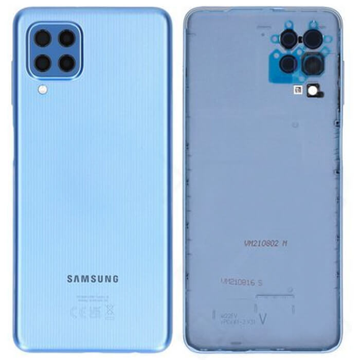 Samsung Galaxy M22 backside - blå
