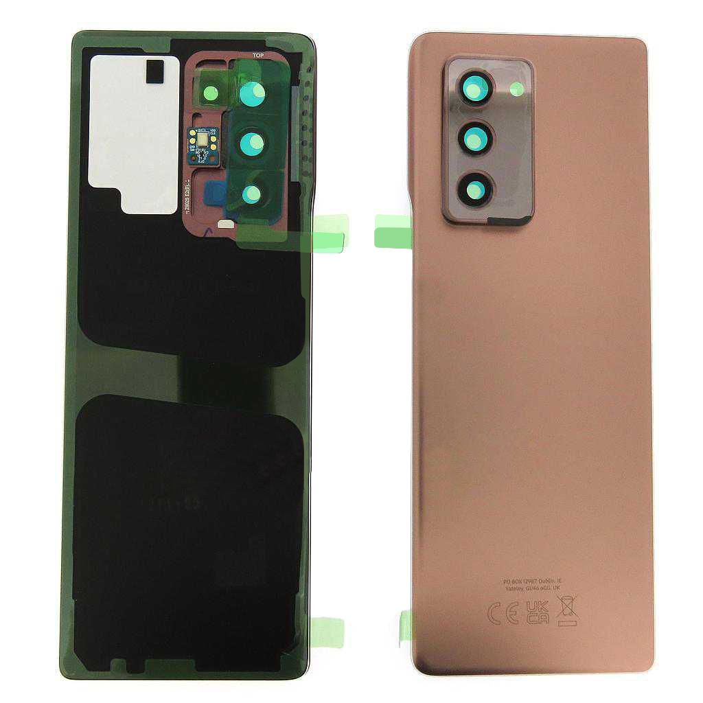 Samsung Galaxy Z Fold 2 Back Cover - Bronze