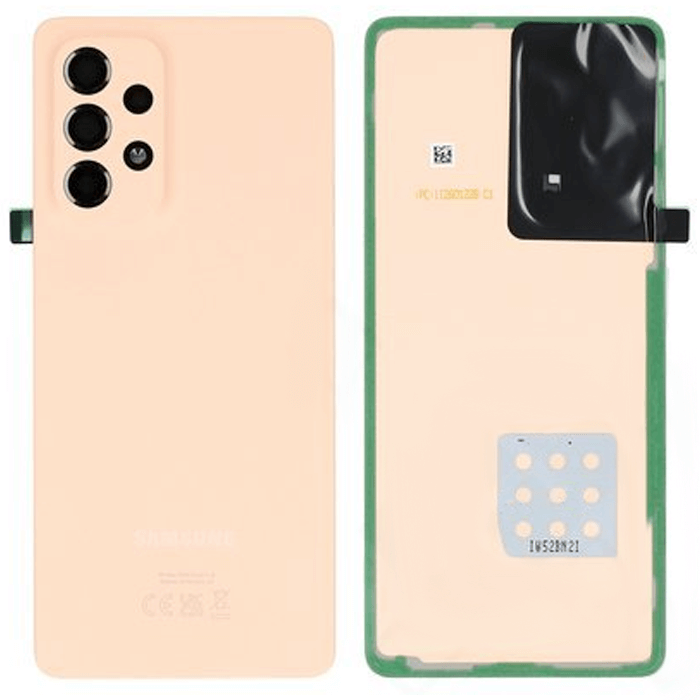 Samsung Galaxy A53 5G backside - Peach