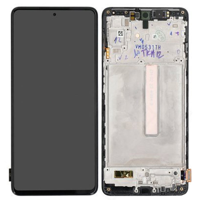 Samsung Galaxy M53 5G LCD-display - svart