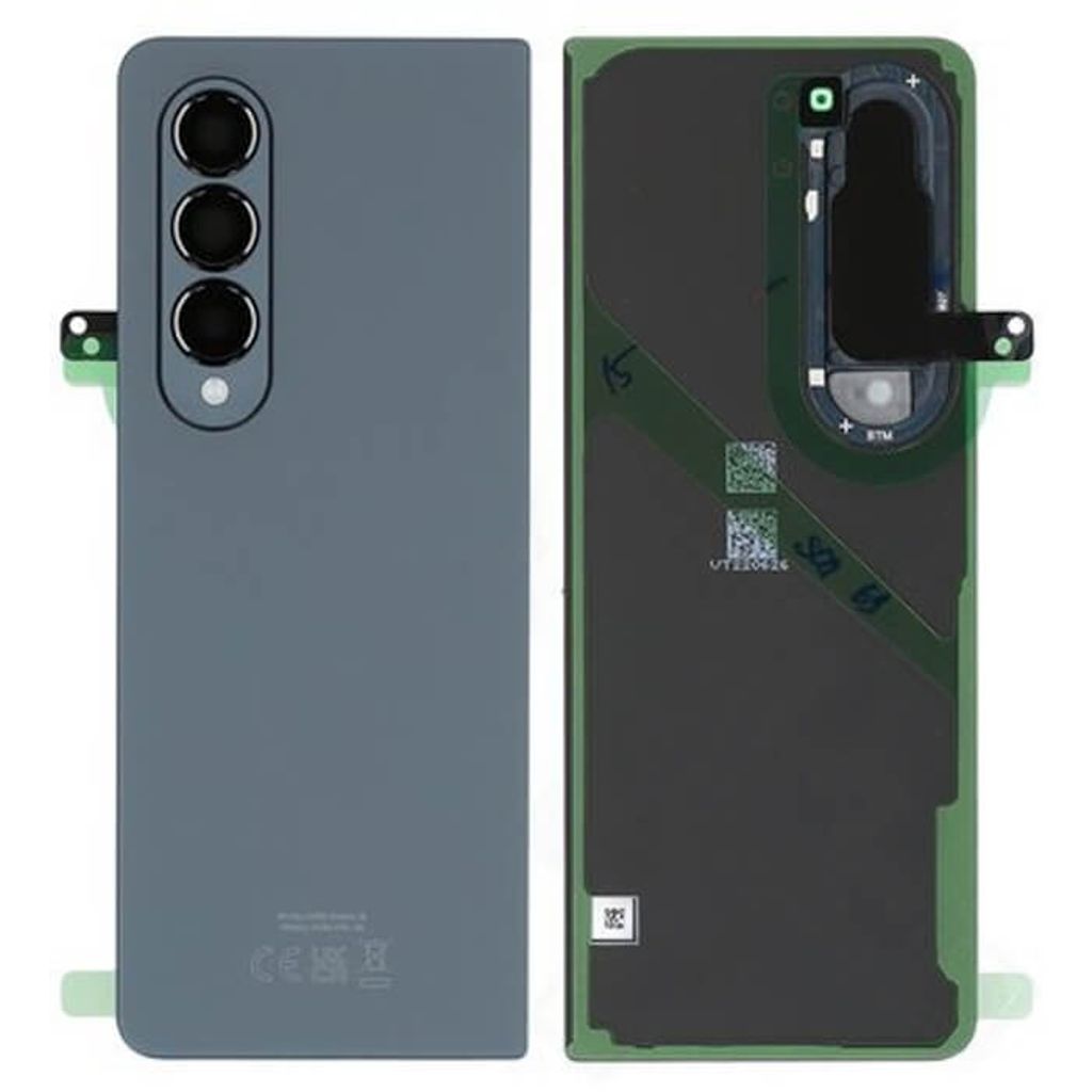 Samsung Galaxy Z Fold 4 backside - grå grön