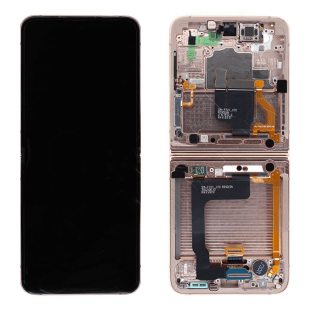 Samsung Galaxy Z Flip 4 display - Rose gold-colored