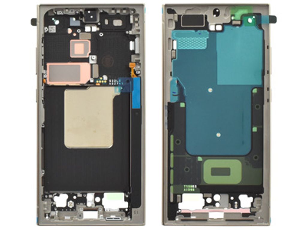 Samsung Galaxy S24 Ultra Middle Frame Titanium grå