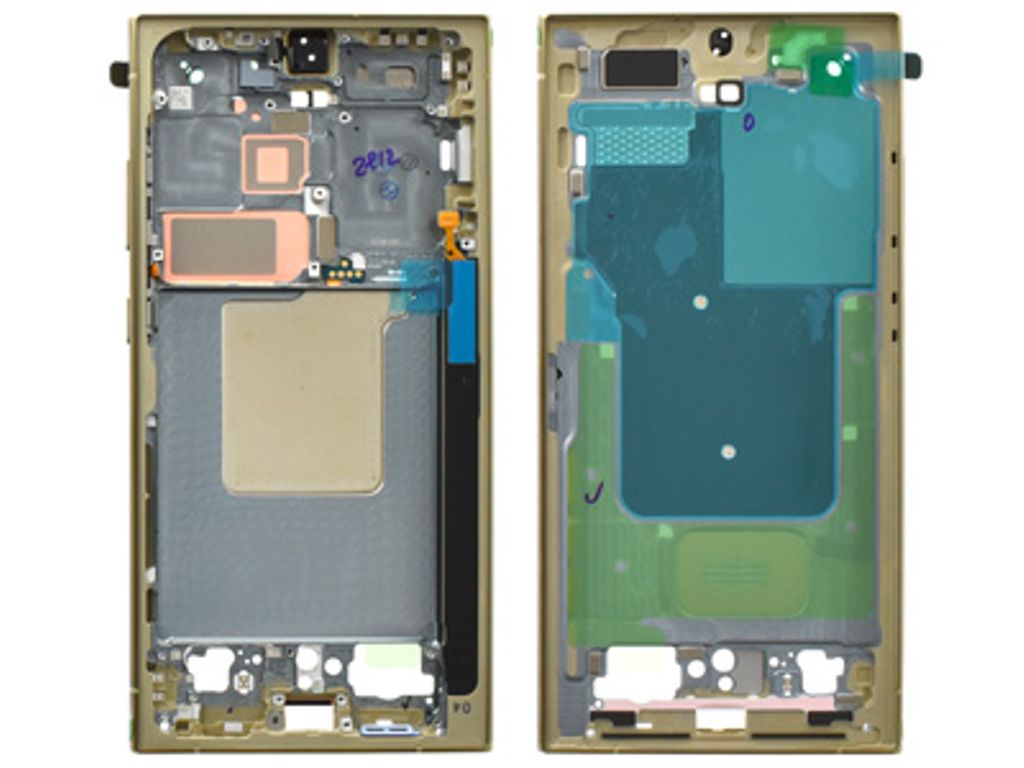 Samsung Galaxy S24 Ultra Middle Frame Titanium gul