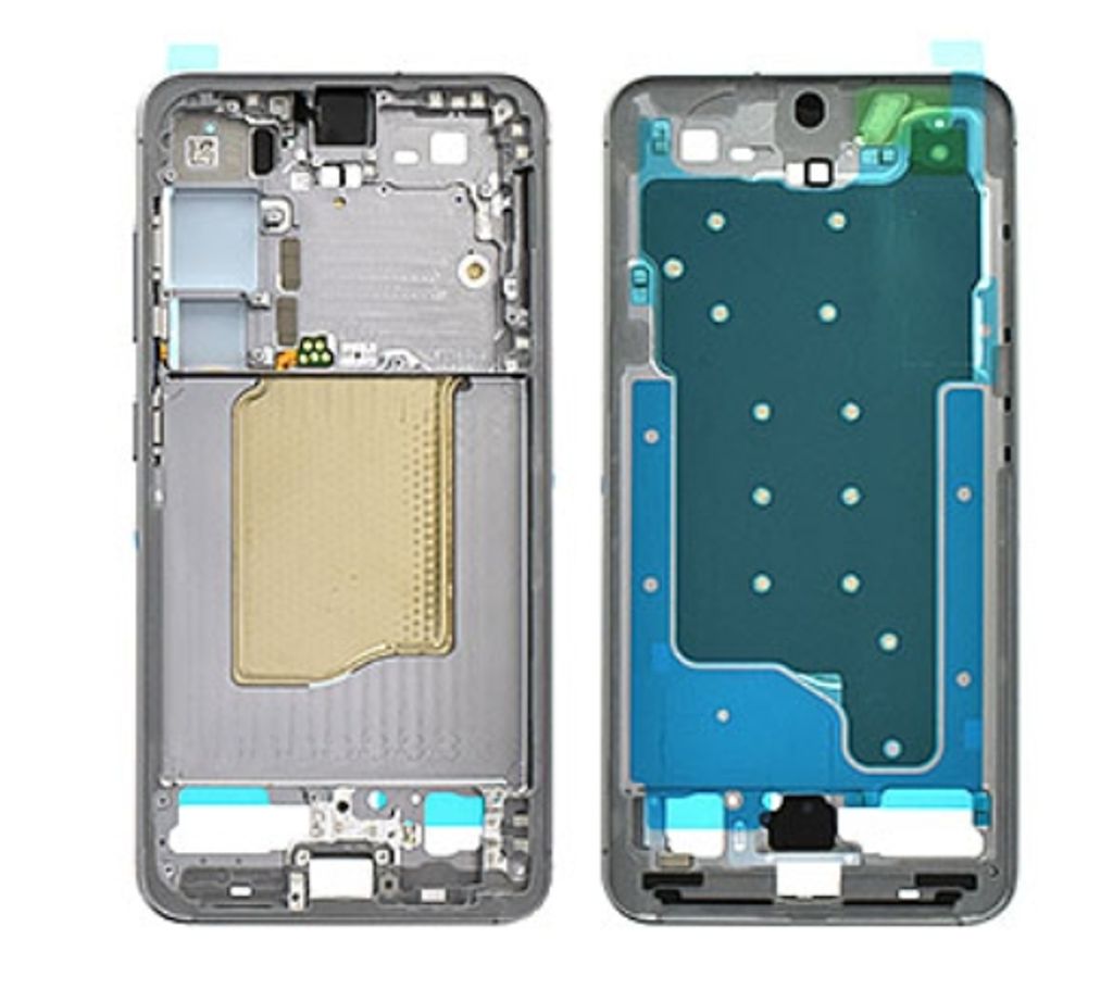 Samsung Galaxy S25 Middle Frame – silver Shadow