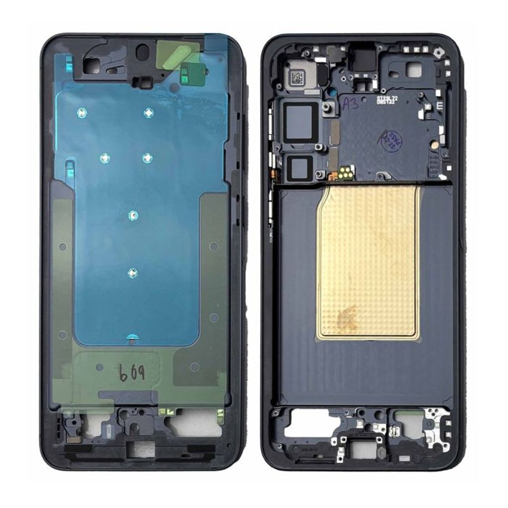 Samsung Galaxy S25 Plus Middle Frame – svart