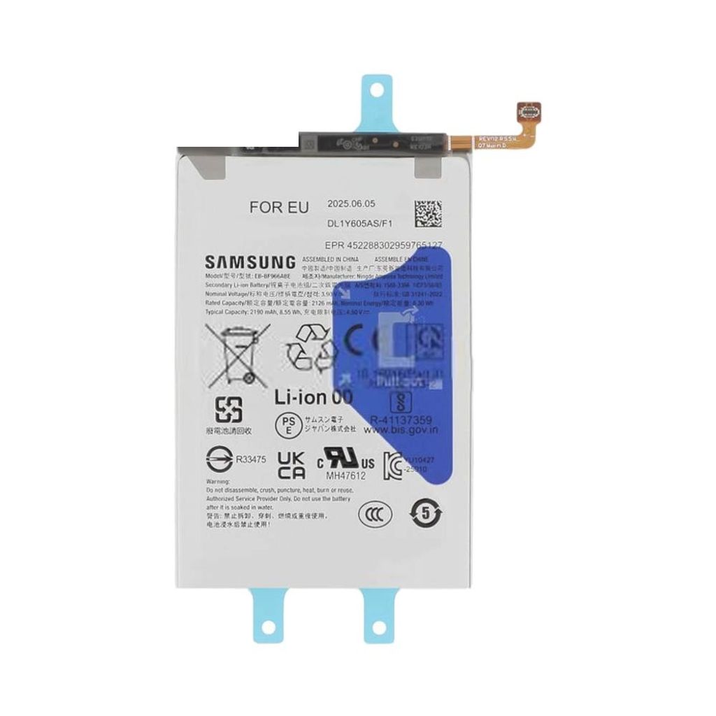 Samsung Galaxy Z Fold7 batteri Main EB-BF966ABE Original