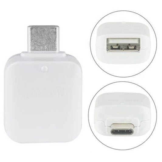 Samsung Galaxy OTG USB-C adapter - vit