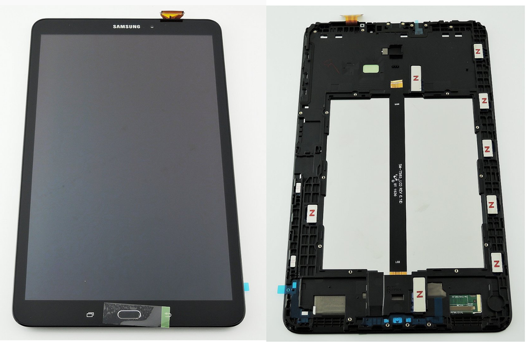 Galaxy Tab A 10.1 display svart SM-T580-585