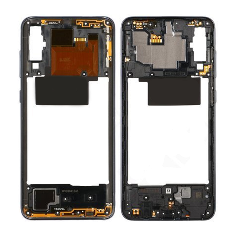 Galaxy A70 Middle Frame Black 