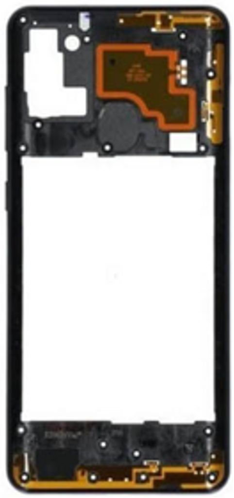 Galaxy A21s Middle Frame Black