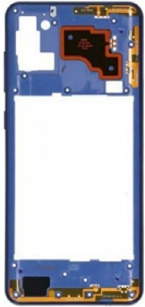 Galaxy A21s Middle Frame Blue