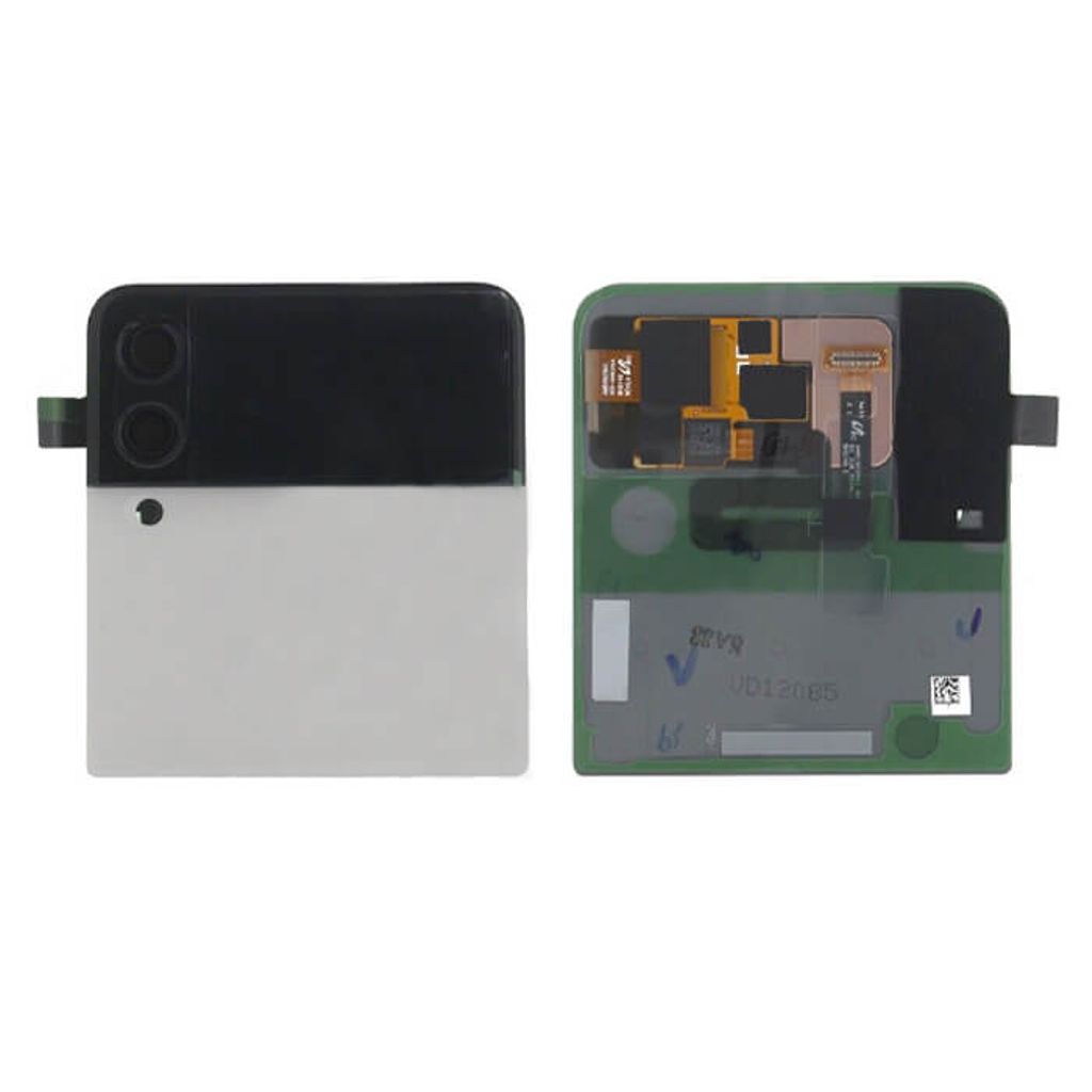 Samsung Galaxy Z Flip 3 5G Top front piece - Bespoke vit