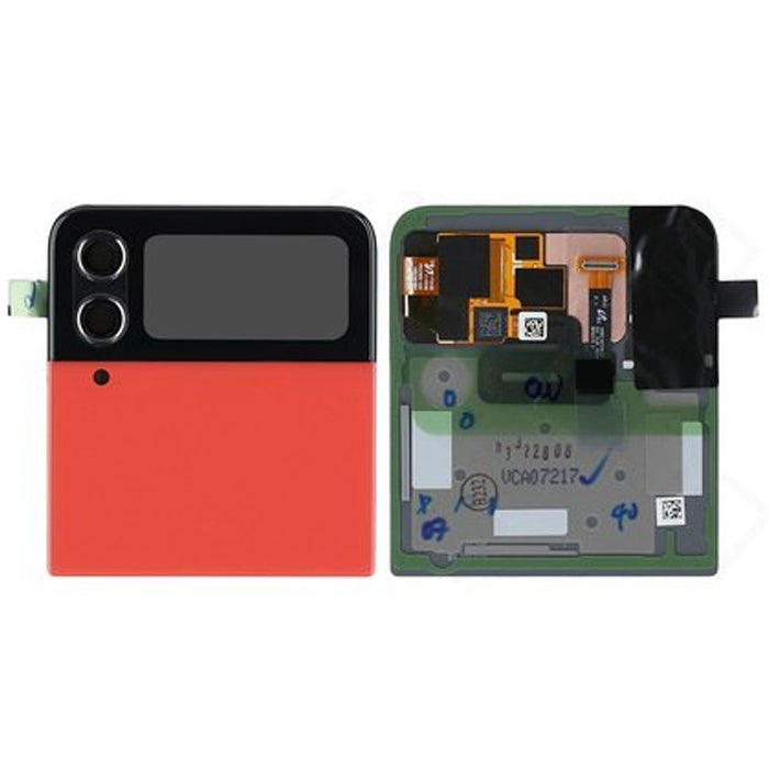 Samsung Galaxy Z Flip 4 Outer LCD-display - röd