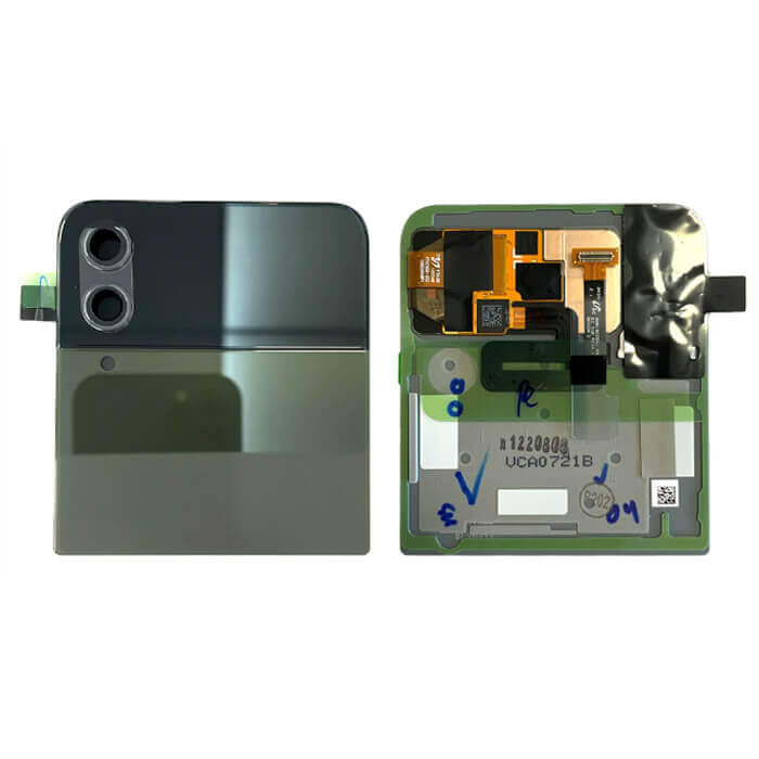 Samsung Galaxy Z Flip 4 + LCD backside - Khaki