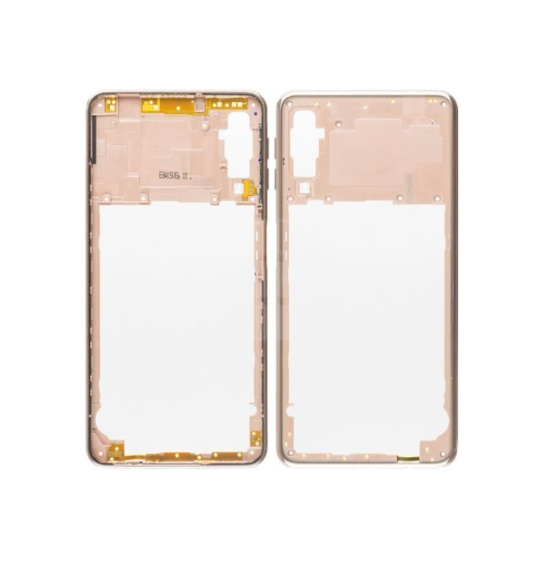 Samsung Galaxy A7 2018 Middle Frame – guld