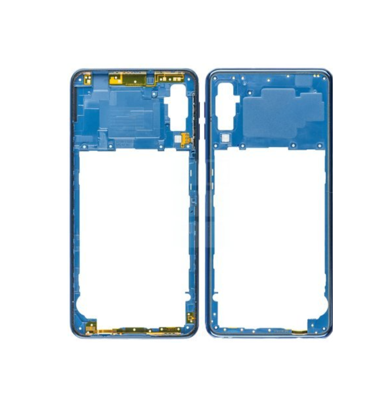 Samsung Galaxy A7 2018 Middle Frame – blå