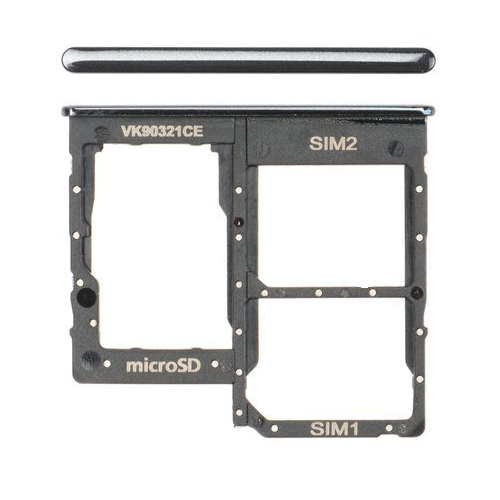 Galaxy A40 Sim Card Holder Black 
