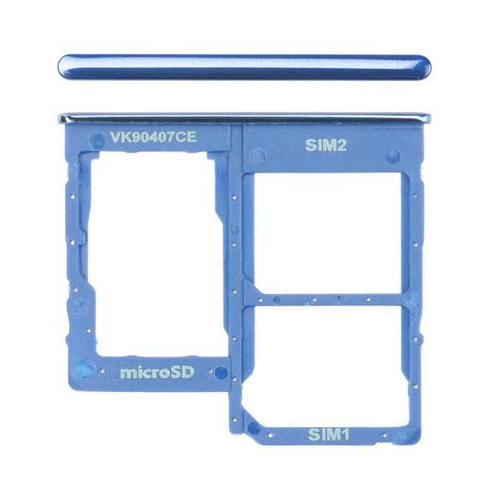 Galaxy A40 Sim Card Holder Blue 