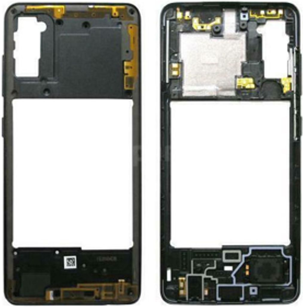 Galaxy A41 Middle Frame Black