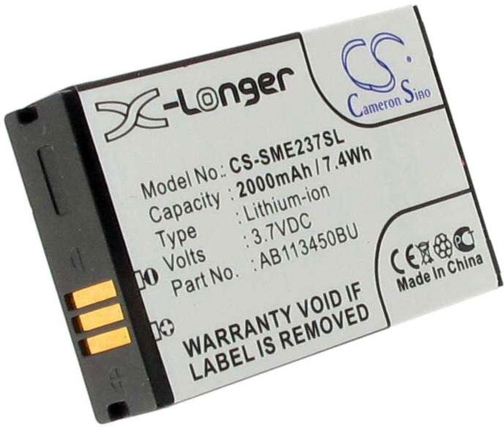 Batteri till Samsung GT-E2370 etc reservdel batteri