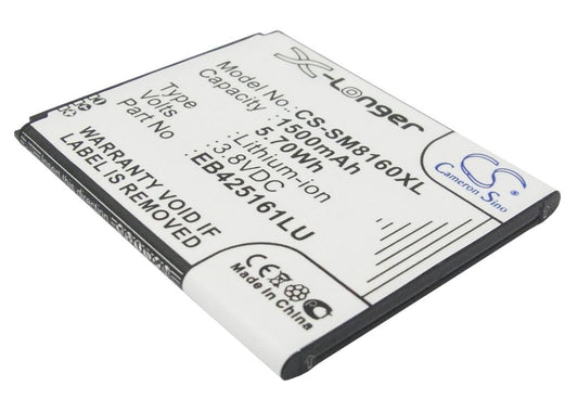 Battery for Samsung Galaxy Ace 2 etc replacement battery
