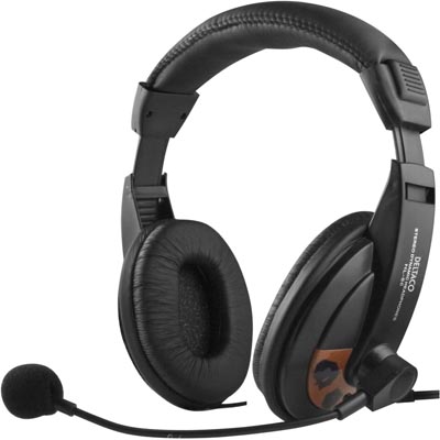 DELTACO headphones Black