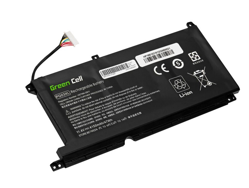 Green Cell Laptop Battery HP Pavilion 11.4V 4150 mAh