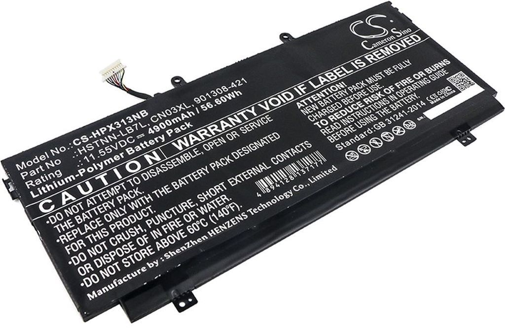 Battery for HP Spectre X360 13-AB001 etc