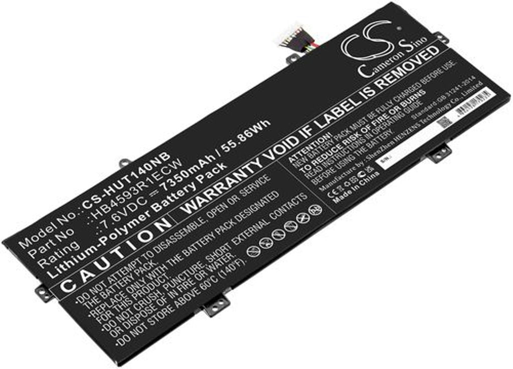 Battery for Huawei MateBook 14 etc