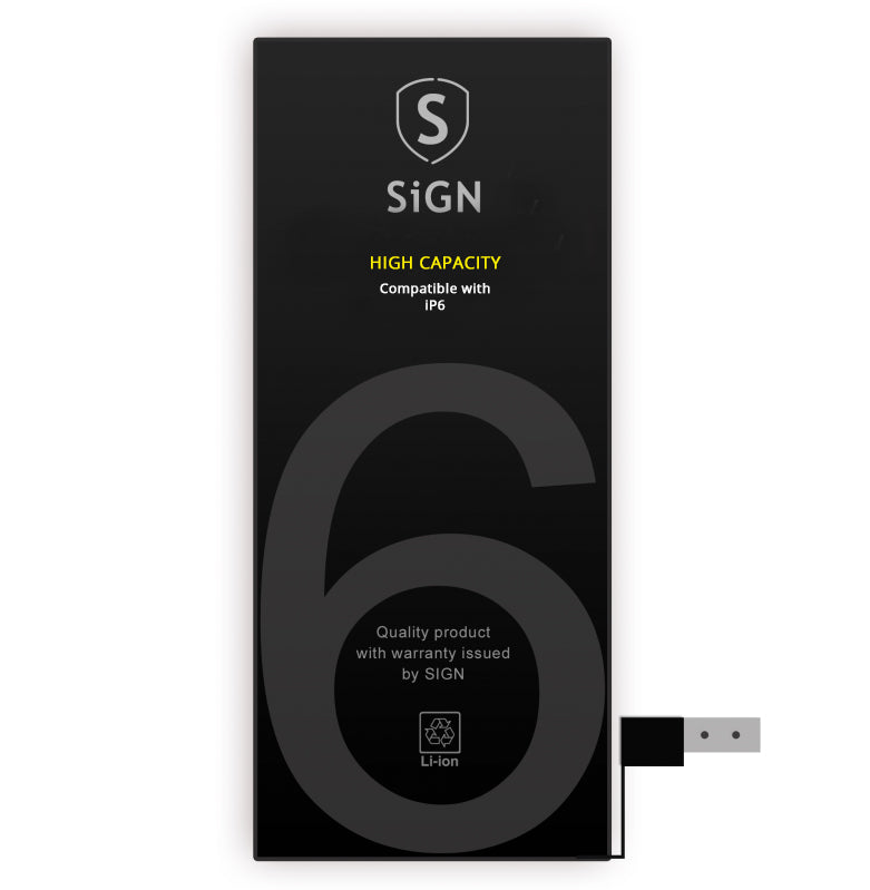 Batteri till Apple iPhone 6 High Capacity batteri