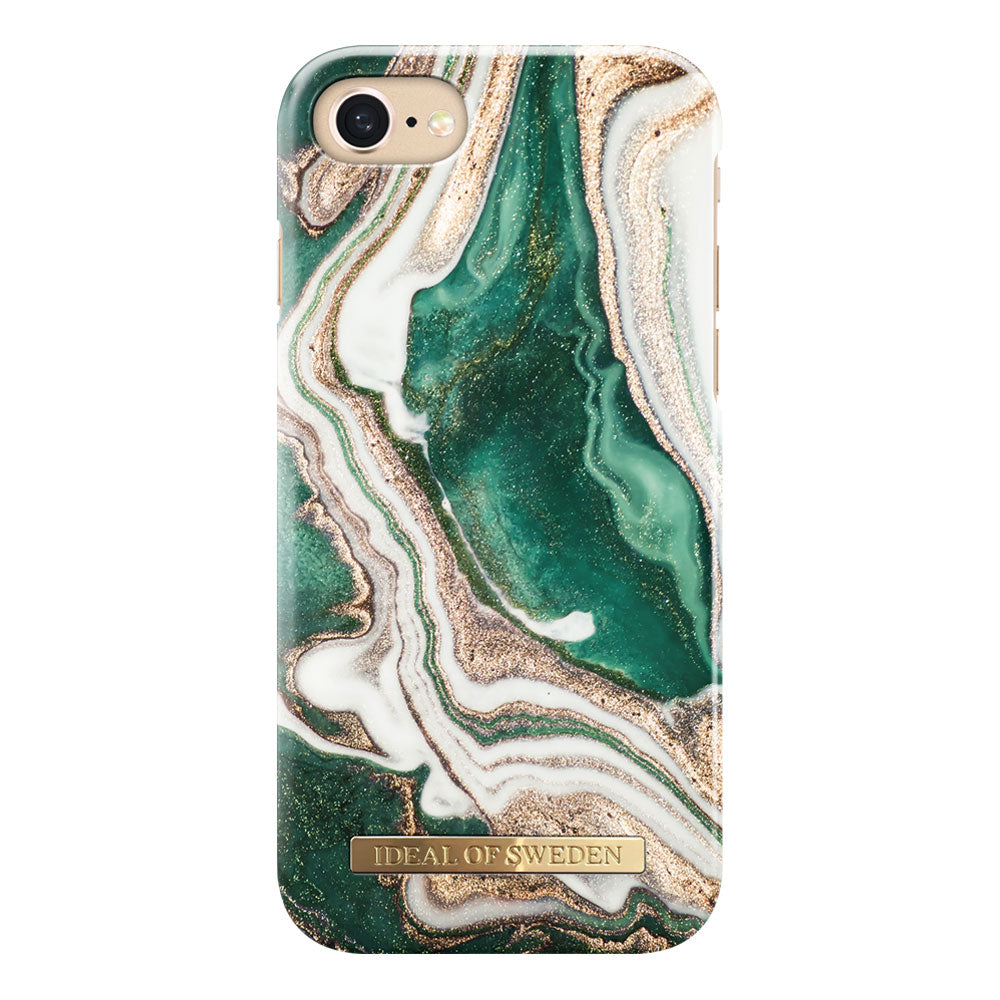IDeal Fashion skal till iPhone 6/6S/7/8 – Golden Jade Marble