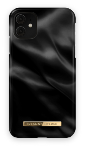 IDeal iPhone 11/XR skal – svart Satin