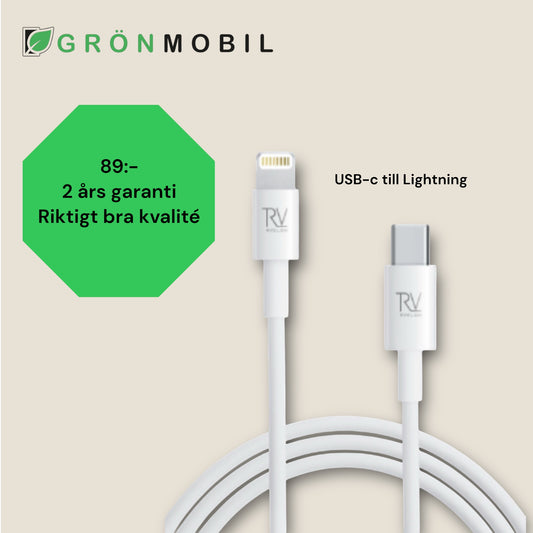 USB-C till Lightning Kabel 1m