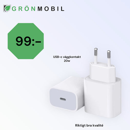 TURTOS USB-C Charger 20W, white