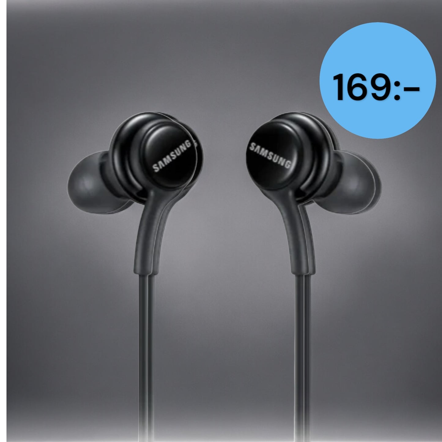 Samsung AUX 3.5mm Earphones - Black