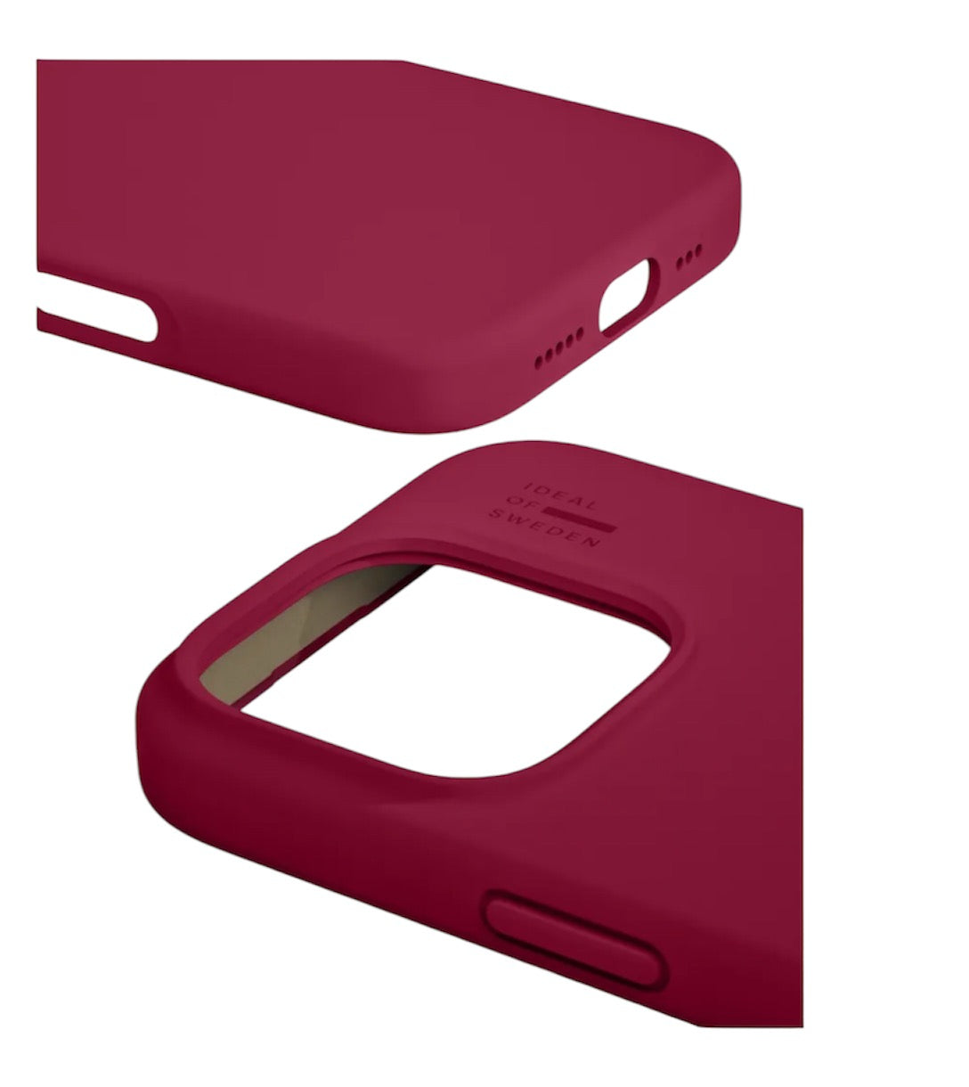 Ideal of Sweden iPhone 16 Pro Max Silicone Case - Cranberry