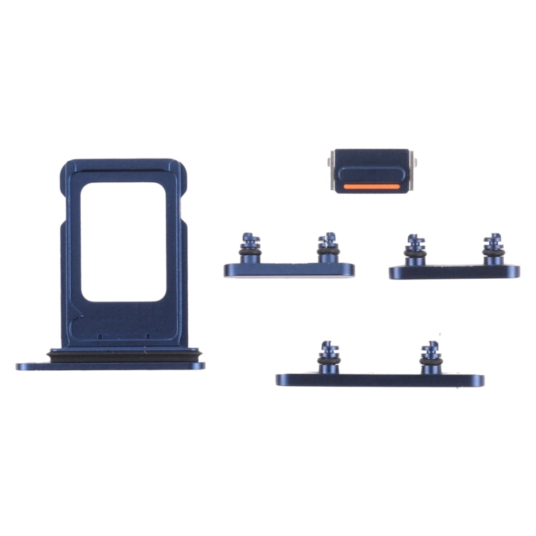 iPhone 13 Sim card holder (Dual) + Side buttons - Blue