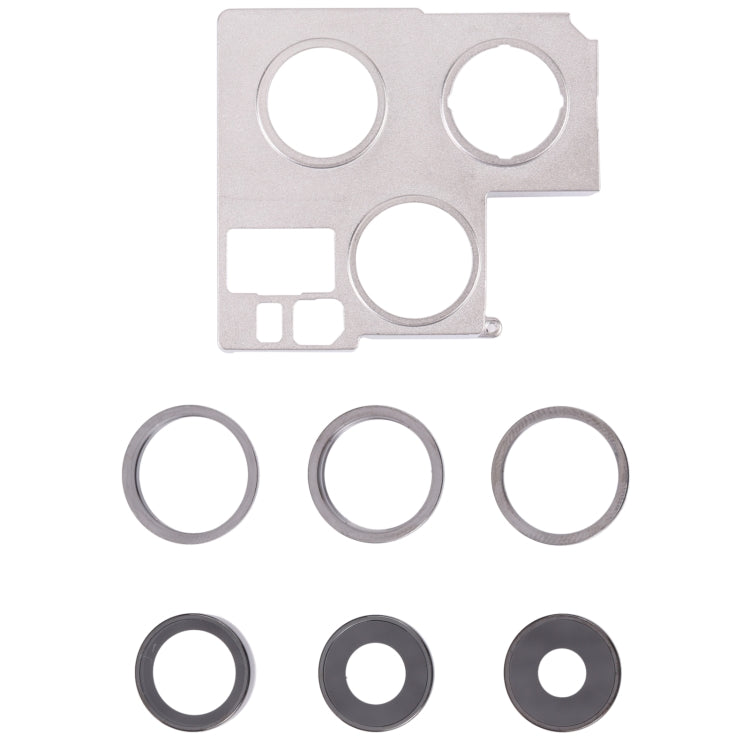 iPhone 13 Pro Max Back Camera Lens + Bracket - Graphite