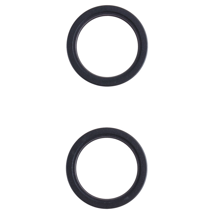 IPhone 13 Mini Metal Protector Hoop Ring till kamera (2 pcs) – svart