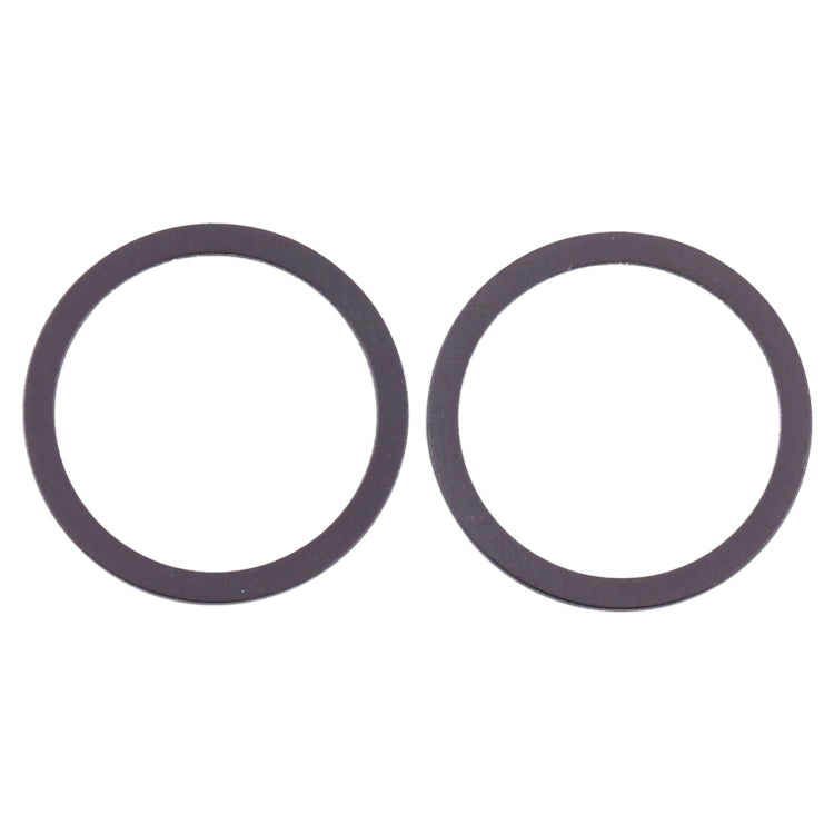 IPhone 12 Mini Metal Protector Hoop Ring till kamera (2 pcs) – svart