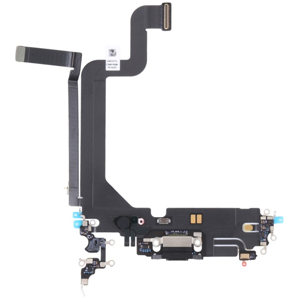 IPhone 14 Pro Max laddkontakt flexkabel – svart