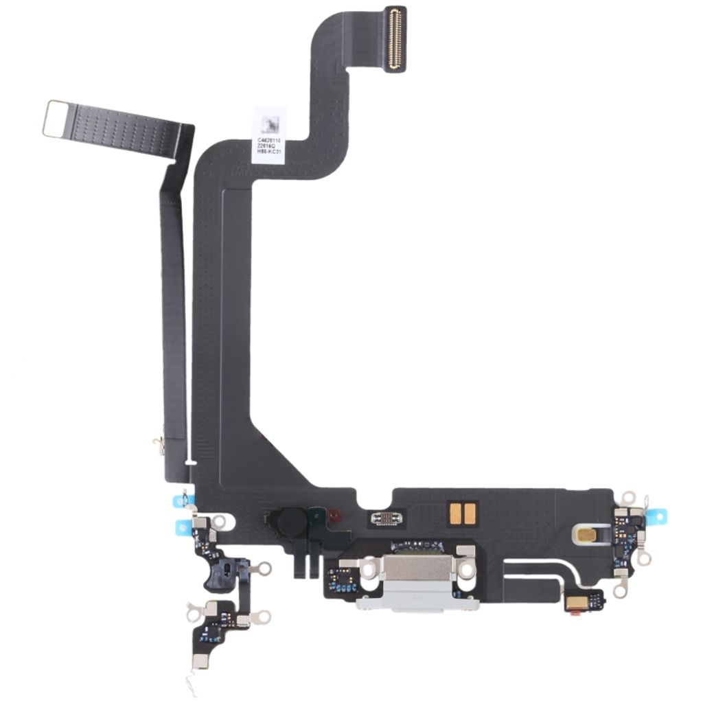 IPhone 14 Pro Max laddkontakt flexkabel – vit